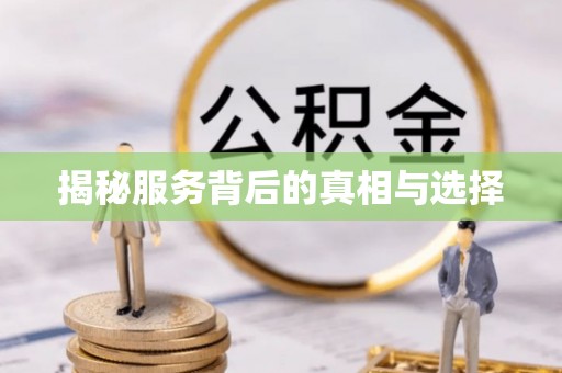 保税区揭秘服务背后的真相与选择