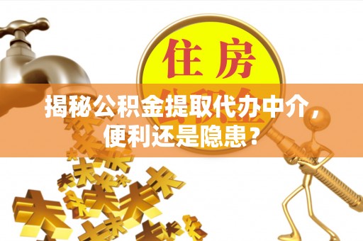 保税区揭秘公积金提取代办中介，便利还是隐患？