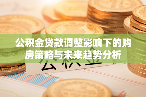 保税区公积金贷款调整影响下的购房策略与未来趋势分析