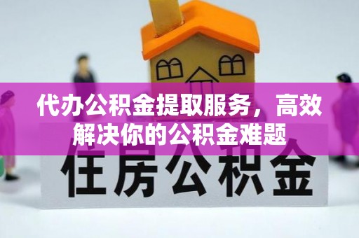 保税区代办公积金提取服务，高效解决你的公积金难题